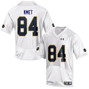 Notre Dame Fighting Irish Men's Cole Kmet #84 White Under Armour Authentic Stitched College NCAA Football Jersey WBD3399TC